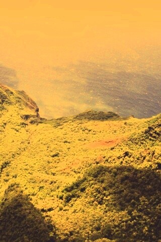 Горный пейзаж обои