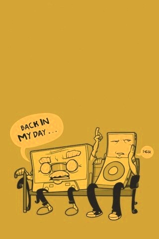 А вот в мои дни... обои