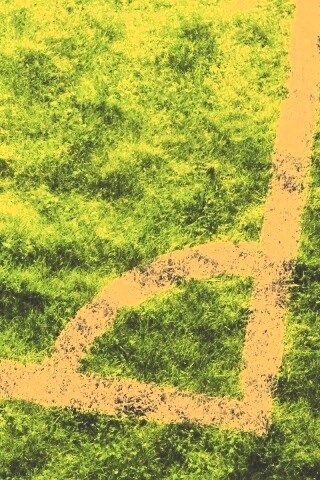 Угол футбольного поля обои