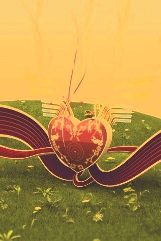 Валентинка обои