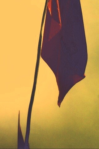 Красный флаг обои