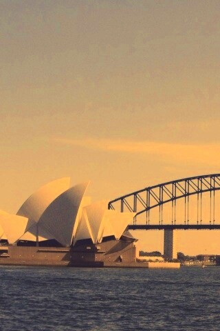 Панорама порта Сиднея обои