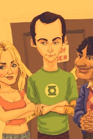 Теория большого взрыва (рисунок) обои