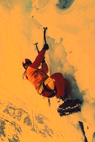 Альпинист обои