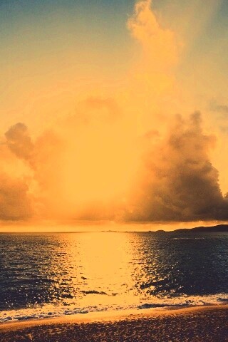 Солнечный пляж обои