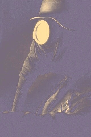 В противогазе обои