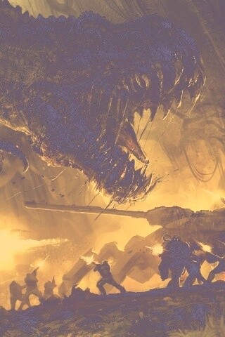 Динозавр обои