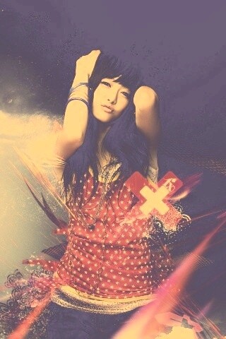 Гламурная китаянка обои