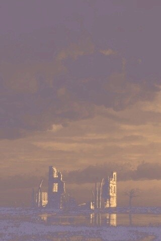 Руины здания обои