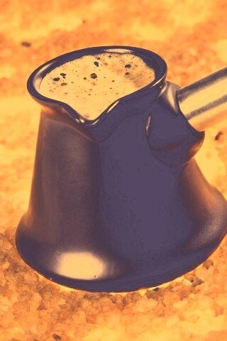 Кофе на углях обои
