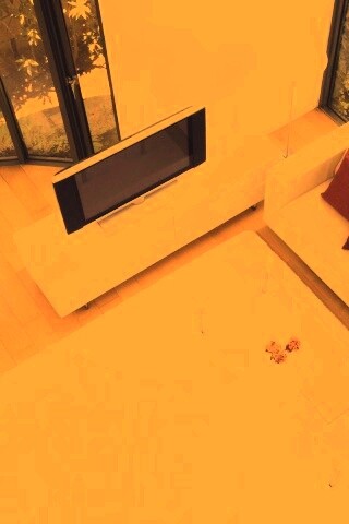 Комната сверху обои