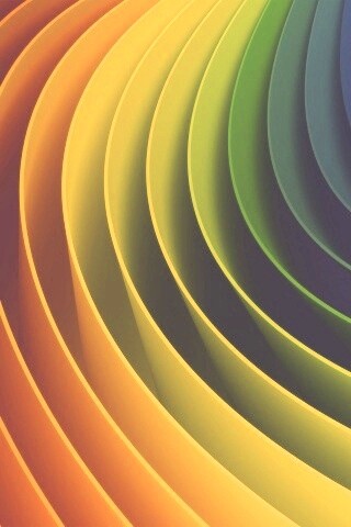 Радуга может быть такой обои