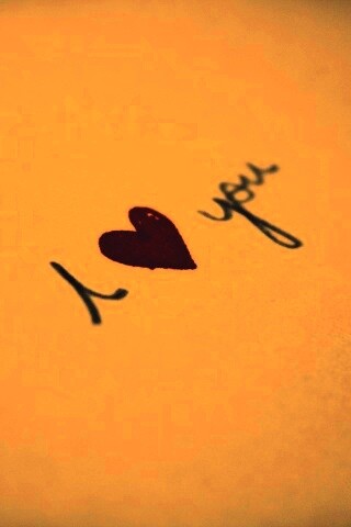I love you обои