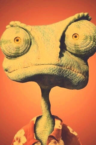 Ранго на красном фоне обои