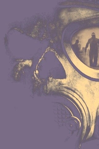 Зловещая маска обои