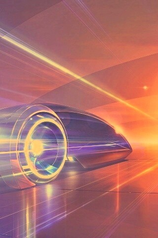 В закат обои