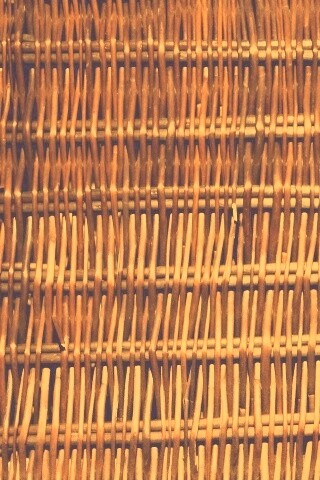 Плетёный забор обои