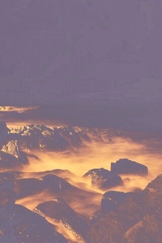 Светящиеся камни обои