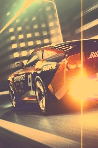 Ночное нитро обои