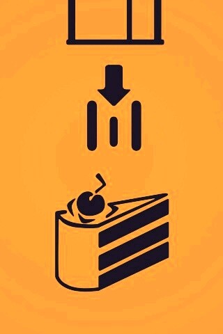 Тортик из Portal обои