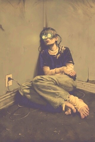 Потерянный в виртуальном мире обои