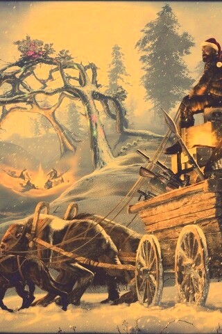 Новогодний Сталкер обои