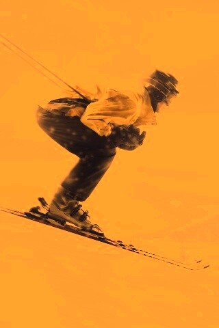 Горнолыжник обои