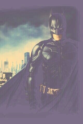 Бэтман над Готамом обои