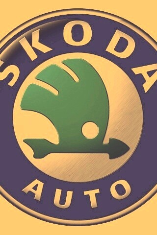 Логотип Skoda обои
