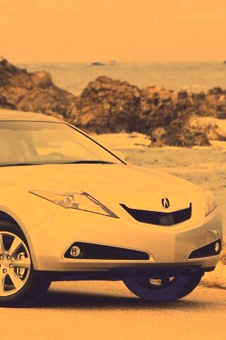 Acura на побережье обои