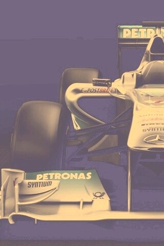 Болид Мерседес обои