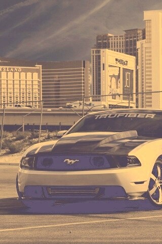 Тюнингованный Форд Мустанг обои