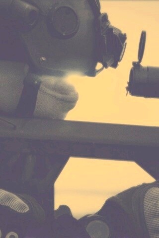 Снайпер за работой обои