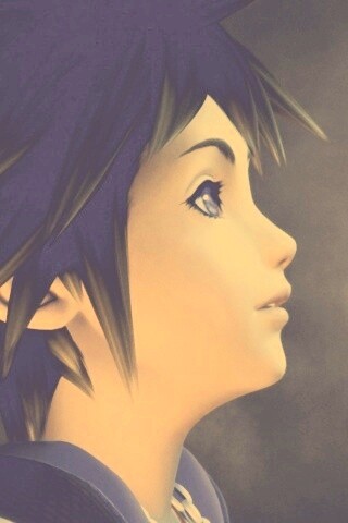 Анимешный парень и белые перья обои