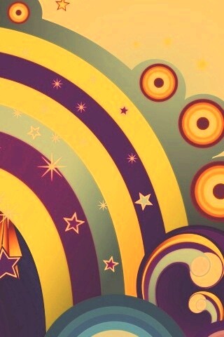 Векторные радуги обои