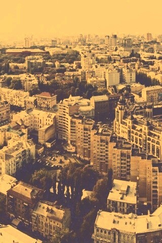 Киевская панорама обои