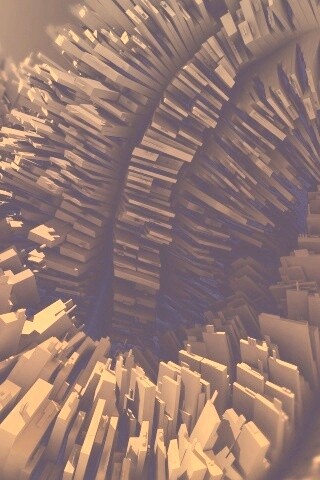 Модели домов засасывает обои