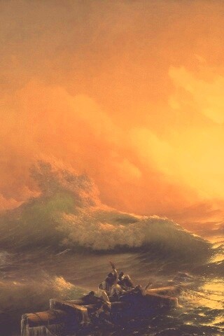 Айвазовский: Девятый вал обои