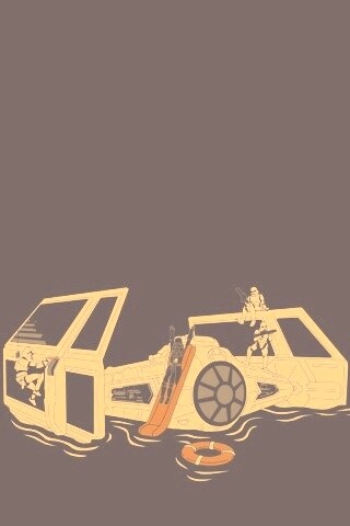 Истребитель империи в экстренной ситуации обои