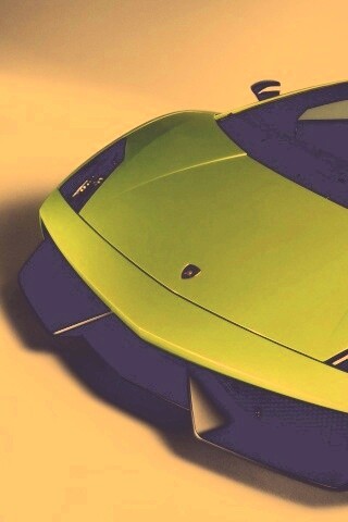 Зеленый Ламбо обои