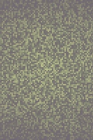 Зелёный пиксель арт обои