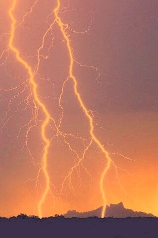 Двойная молния обои