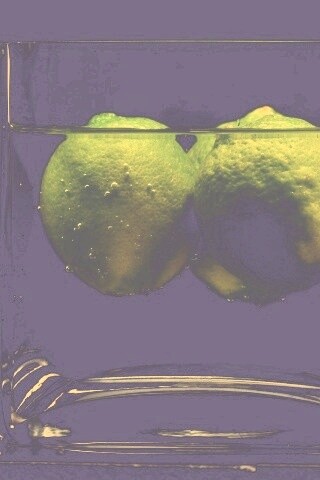 Лайм в стакане обои