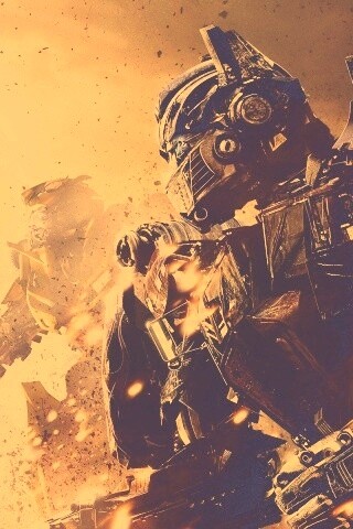 Оптимус Прайм и Бамблби обои