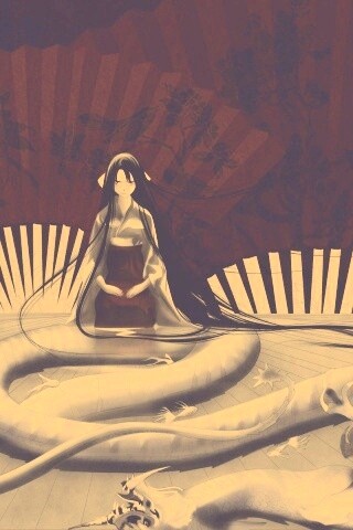 Победившая дракона обои