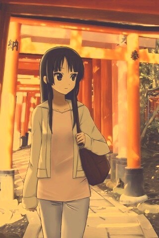 Акияма Мио обои