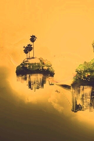 Парящие острова обои