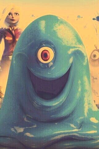 Монстры против пришельцев обои