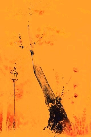 Фонари в парке обои