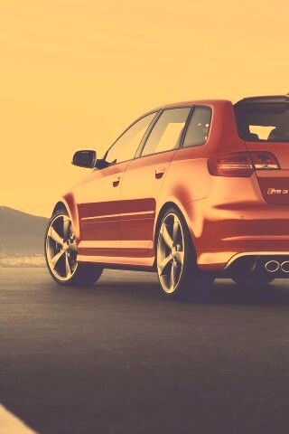 Audi модели RS3 сзади обои